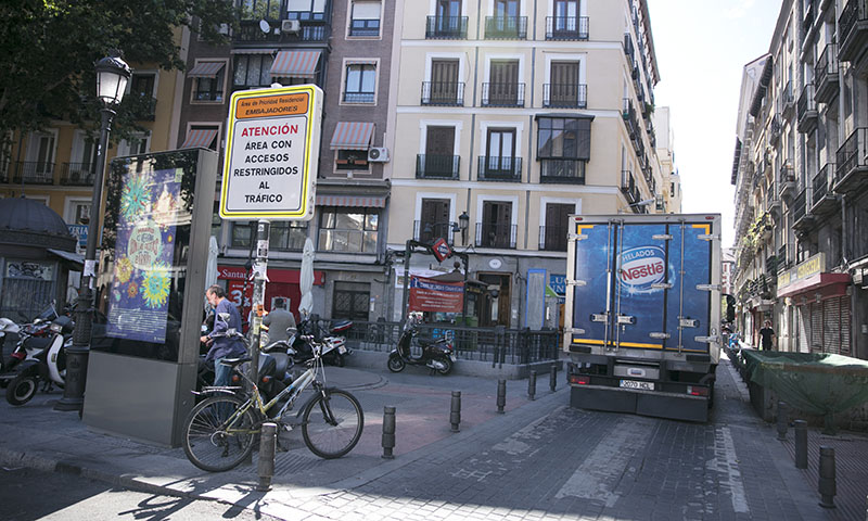 Distribución urbana de mercancías en Madrid