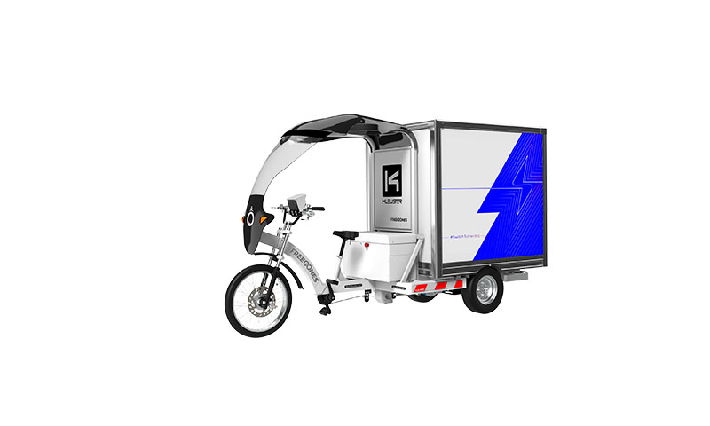 Cargobike o bicicleta de reparto urbano de mercancías