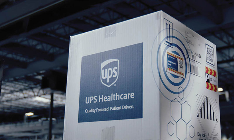 Paquete de UPS Healthcare