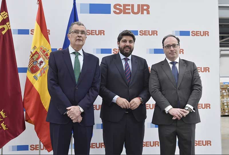 Inaguración de las instalaciones de SEUR en Murcia